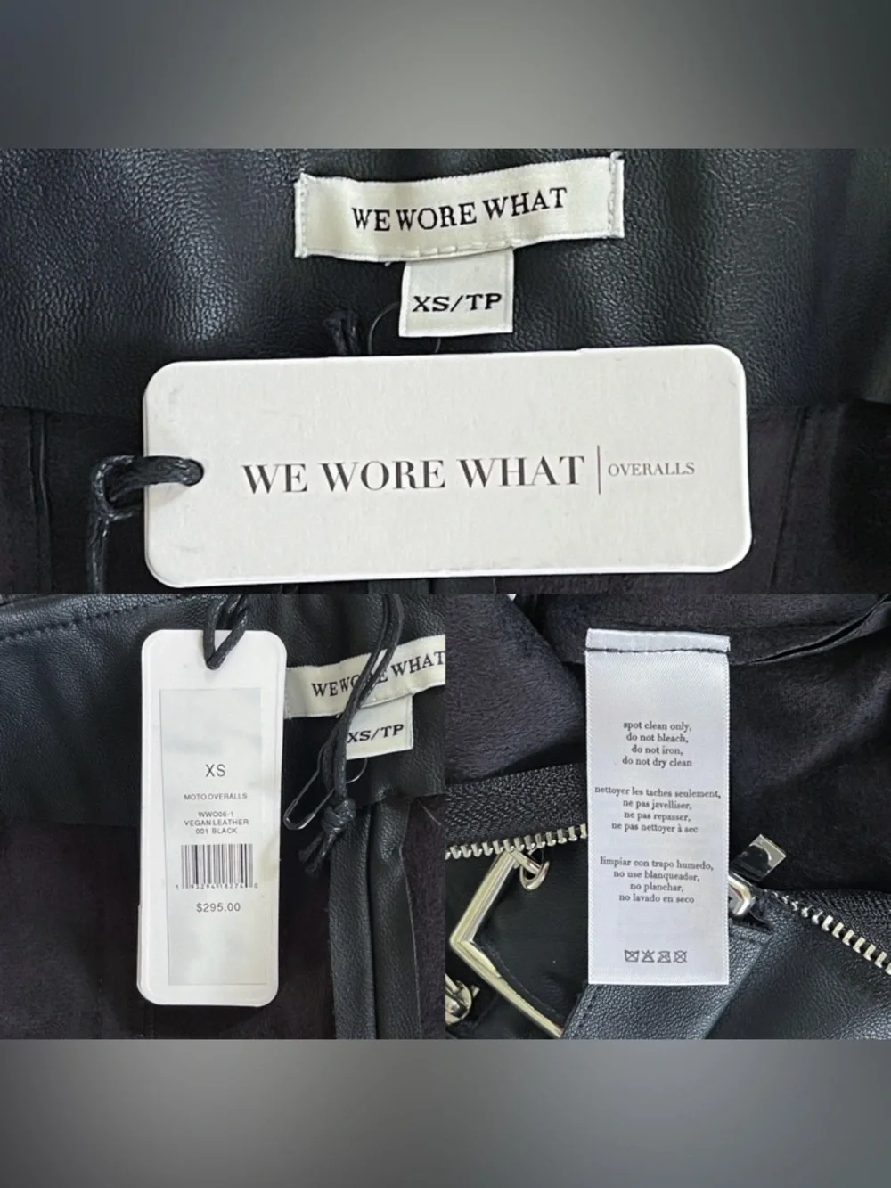 WeWoreWhat vegan leather
